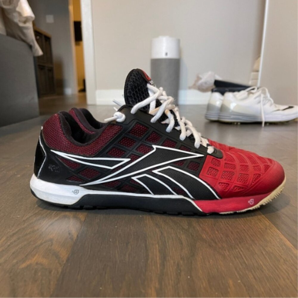 Reebok CrossFit Training Shoes Red Black Men’s 10.5